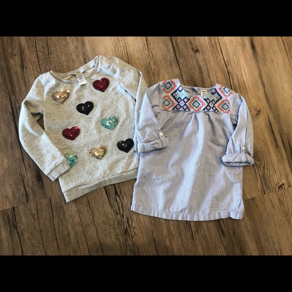 Carters 4T tops
